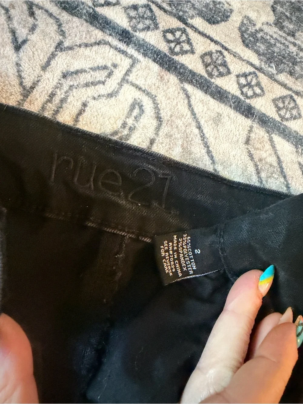 black distressed